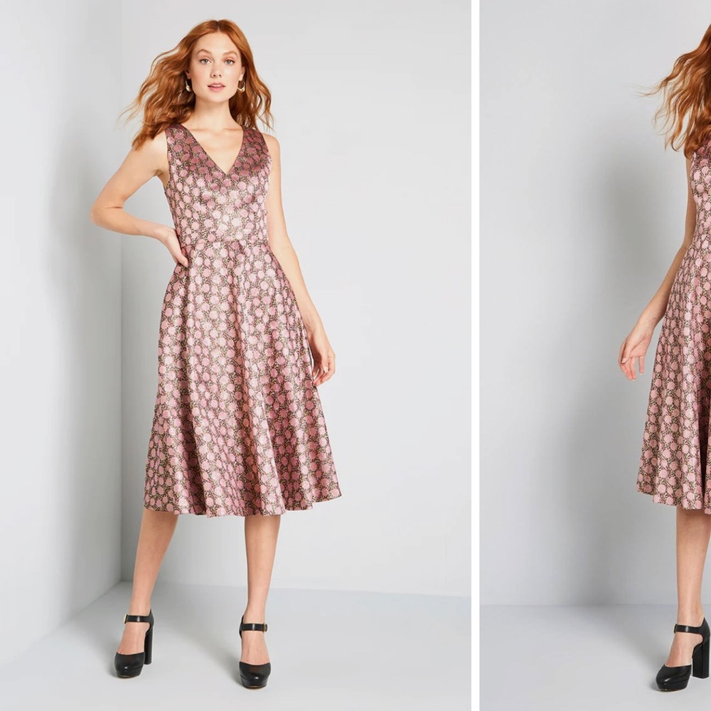 “That’s My Gala” fit and flare dress